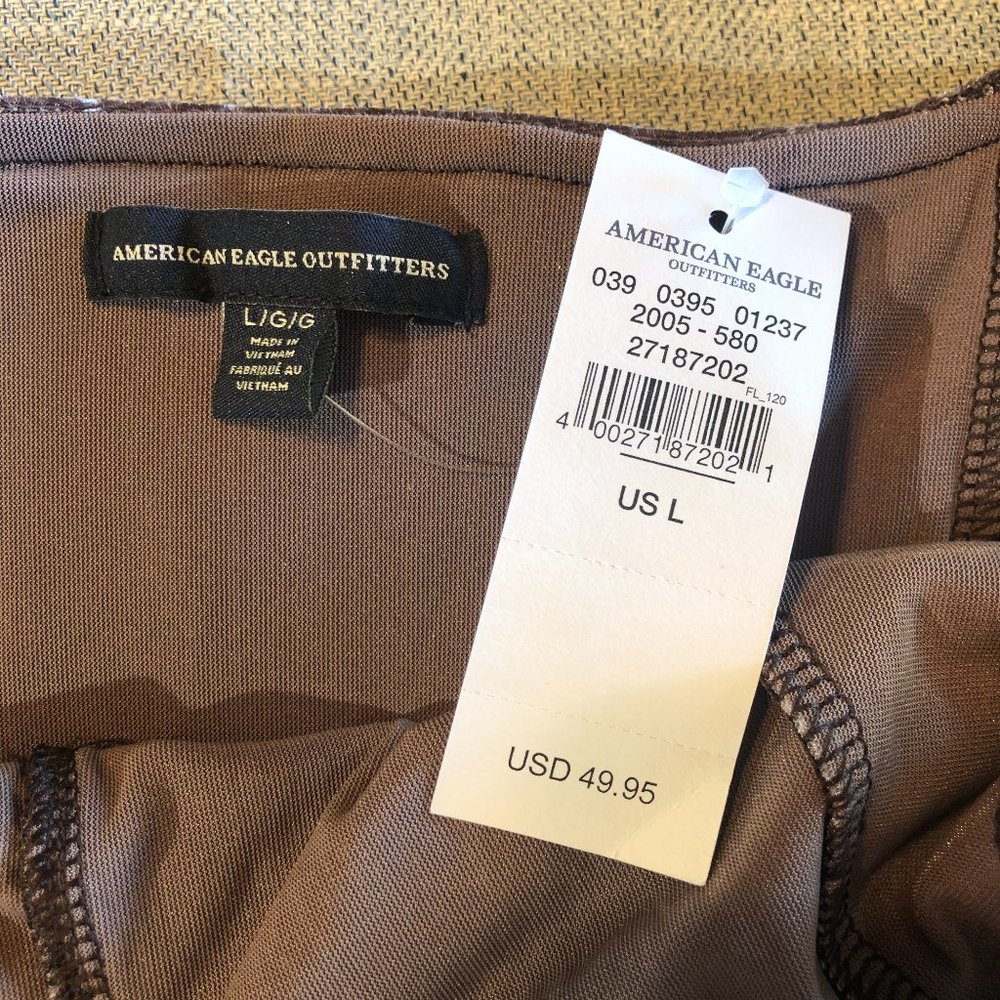 American Eagle Crushed Velvet Dress - Picture 6 of 9